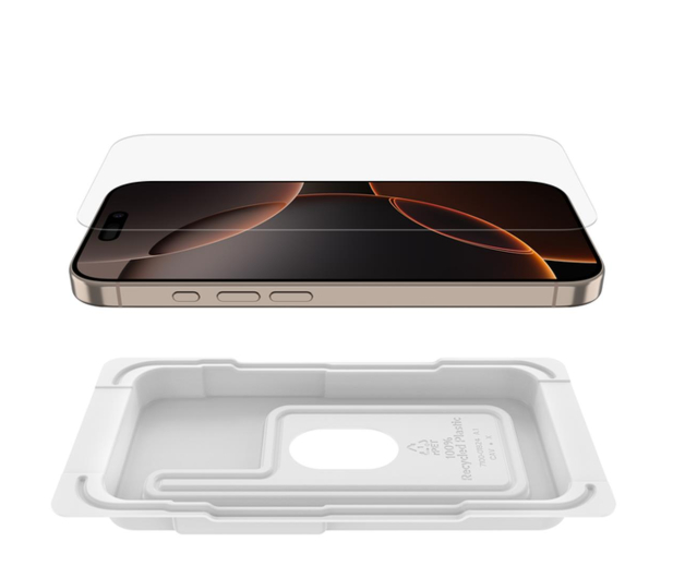 BELKIN Szkło ochronne ScreenForce Invisiglass iPhone 16 Pro OVA173hq - 1284065 - zdjęcie 2
